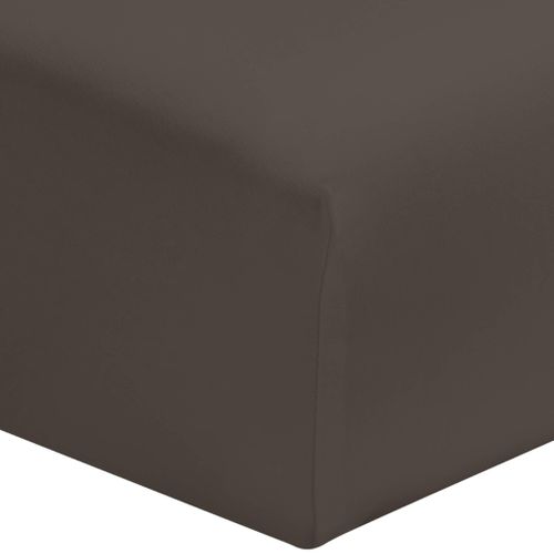 Drap Housse Coton Bonnet 30 Made In France Anthracite 120x190