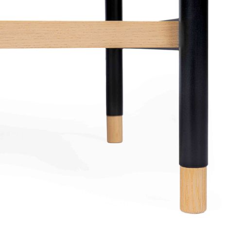 Bibliothèque 4 Étagères Avec Meuble Bois Clair