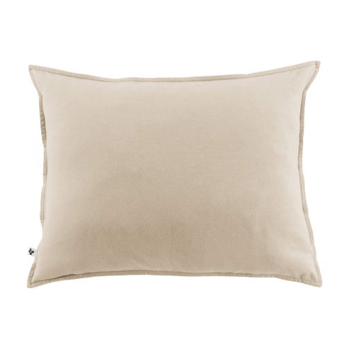 Taie D'oreiller Flanelle Beige 50x70