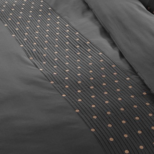 Parure De Lit Brodée Plis Religieuses Anthracite 200x200