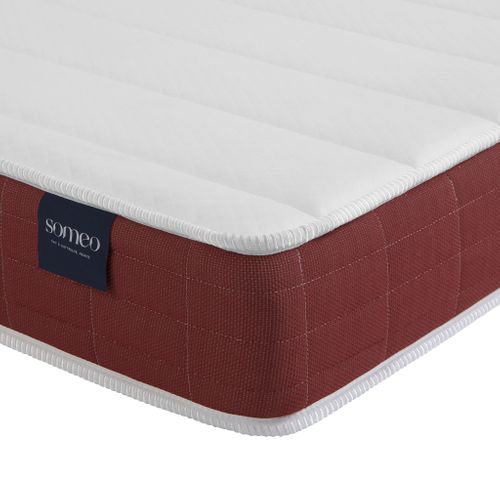 Matelas Mousse  90x190 cm Accueil Latex Crépuscule 400 Soutien Ferme - 17 Cm