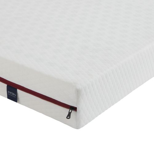 Ensemble Matelas Latex, Sommier Crépuscule 200 Soutien Ferme 120 X 190 - Accueil Moelleux