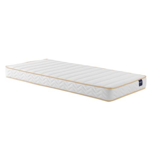 Ensemble Matelas Mousse, Sommier Lune Et Pieds Aurore 300 Soutien Ferme 90x200 - 1 Personne - Accuei