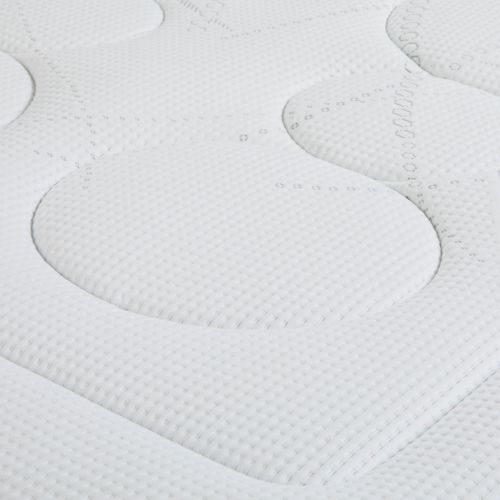 Ensemble Matelas Ressorts Et Mémoire De Forme, Sommier Constellation Et Pieds Rêve 600 Soutien Ferme