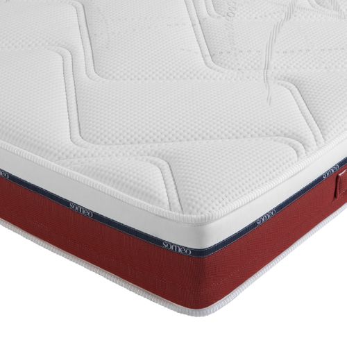Ensemble Matelas 100% Latex, Sommier Constellation Et Pieds Crépuscule 600 Soutien Mi-ferme 110x190