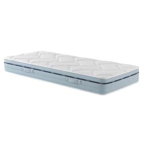 Ensemble Matelas Mémoire De Forme, Sommier Lune Et Pieds Songe 500 Soutien Ferme 120x200 - 1 Personn