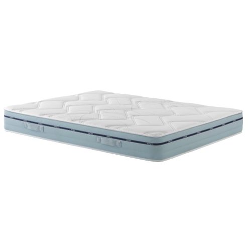 Ensemble Matelas Mémoire De Forme, Sommier Lune Et Pieds Songe 500 Soutien Ferme 180x200 - 2 Personn