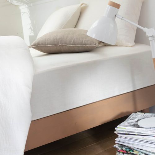 Sommier Kit En Bois Massif 13 Cm Taupe 160x200