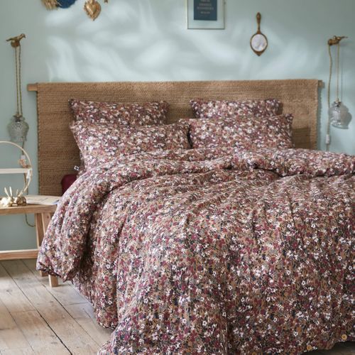 Housse De Couette Gaze De Coton Imprimé Floral