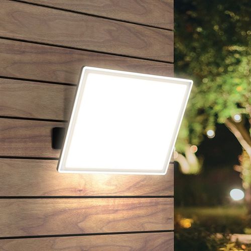 Projecteur LED Mural Noir, 30 W, 2600 Lumens