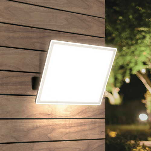 Projecteur LED Mural Noir, 50 W, 4200 Lumens