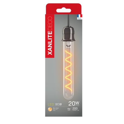 Ampoule déco antique E27 ST64  Verre