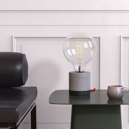 Ampoule déco medium LED 2W équiv 27W 280lm E27 Transparent