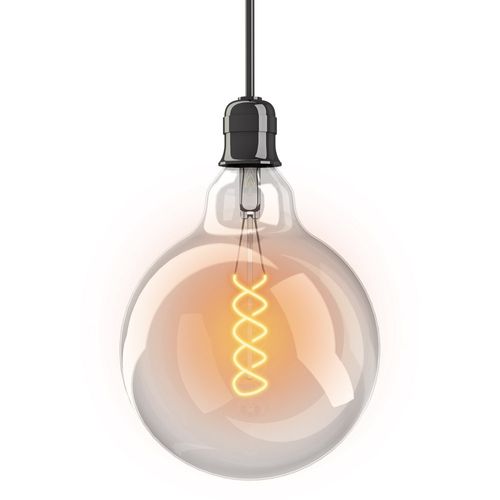 Ampoule déco medium LED 2W équiv 27W 280lm E27 Transparent