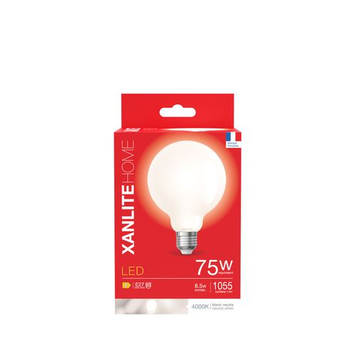 Ampoule Led B95 E27 75W  Blanc froid