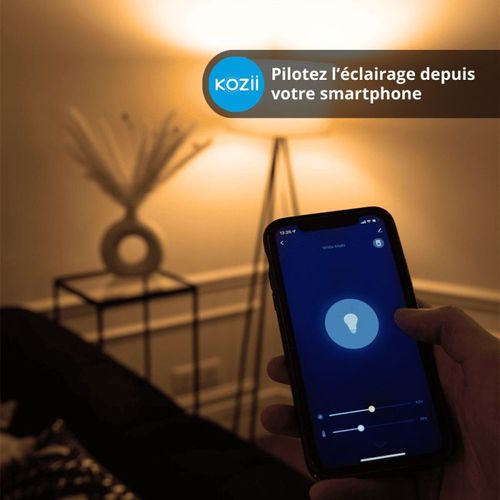 Multi Prise Connectée Kozii 16a 3680w Max Avec 3 Prises Et 2 Ports USB