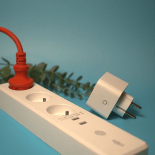 Multi Prise Connectée Kozii 16a 3680w Max Avec 3 Prises Et 2 Ports USB