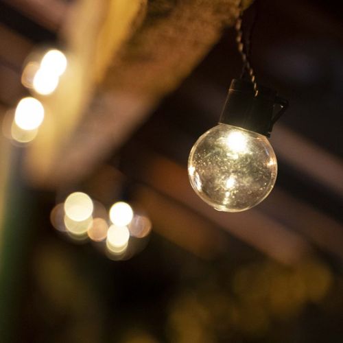 Guirlande Solaire Extérieure Suright 8m - 30 LED Blanc Chaud - 8 Modes - IP65 étanche
