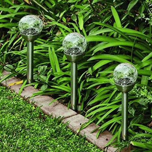 Balise Solaire En Verre Rvb, Ip44