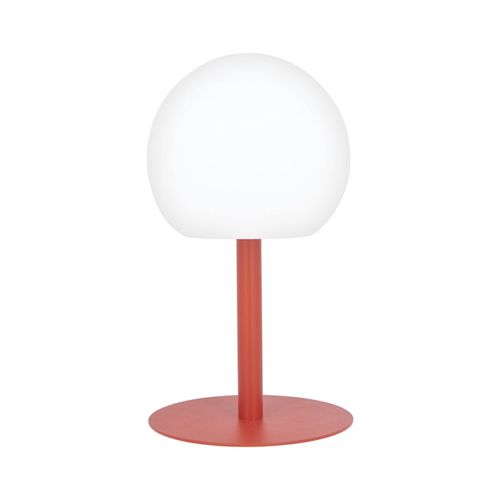 Lampe à Poser Pop - Boule Terracota Rechargeable En Métal LED Ip44, 400 Lumens, Cct Et Dimmable,