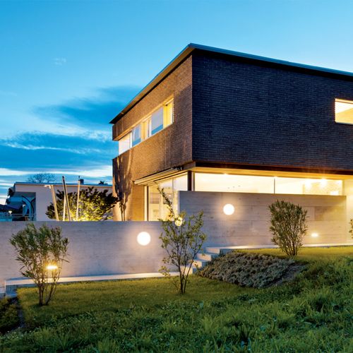 Hublot LED Blanc 30 Cm Ip65, 2000 Lumens, Conso 18w, Blanc Chaud