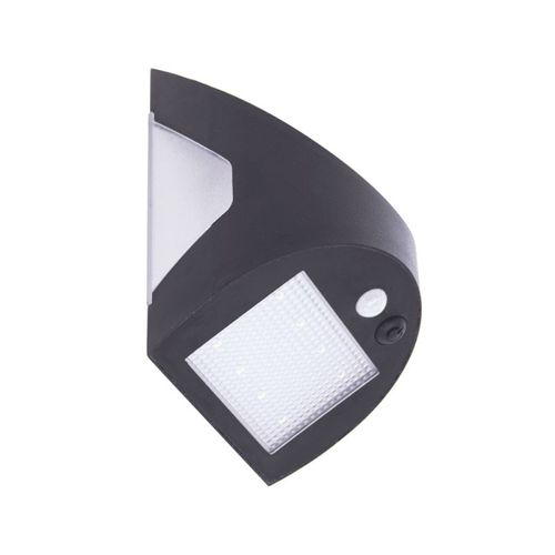 Applique Murale Solaire Hybride Avec Balisage Latéral (mode Veilleuse) 350lm, USB Et Ip54 - 10h