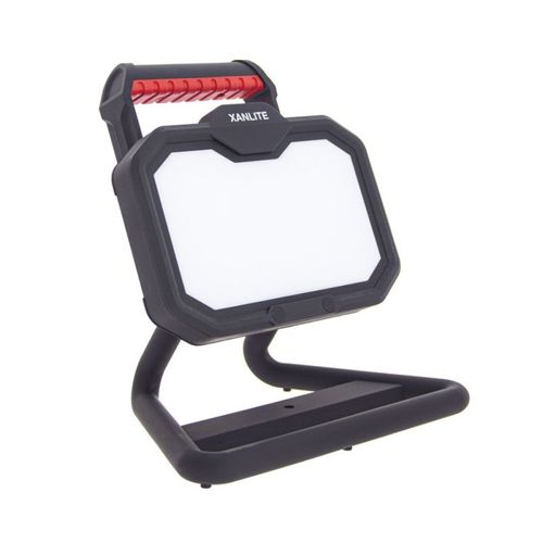 Projecteur LED Ip54, 2300 Lumens, Orientable, 3 Modes, 10h Autonomie, Blanc Froid, Rechargeable