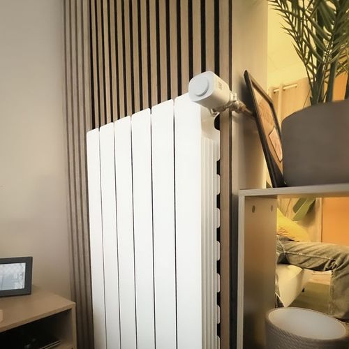 Thermostat Connecté Pour Radiateur Hydraulique (tête Thermostatique Radio-connectée)