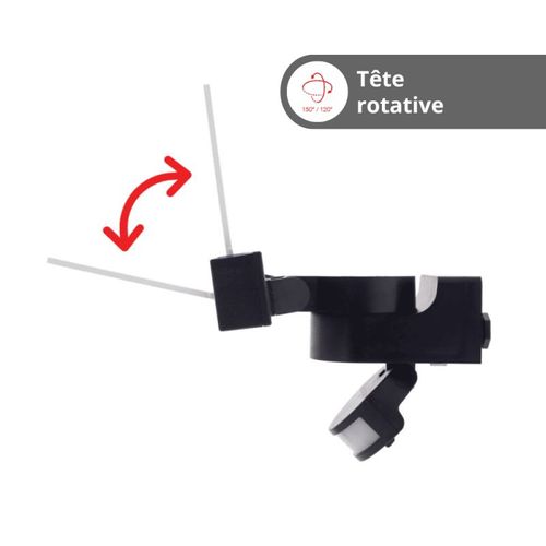 Projecteur Mural Pmma 24w, Ip44, Détecteur De Mouvement, 1700 Lumens, Blanc Froid