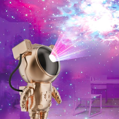 Veilleuse projecteur LED ASTROLITE Beige doré