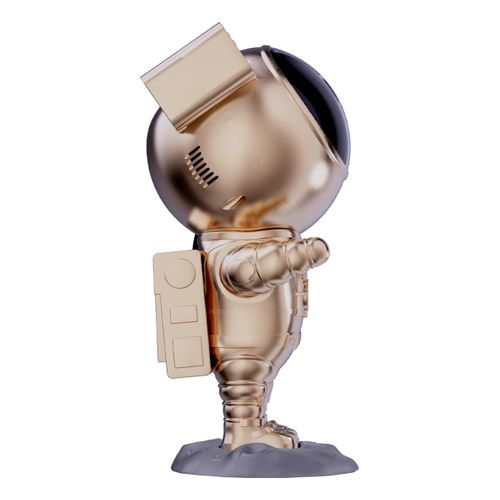 Veilleuse projecteur LED ASTROLITE Beige doré