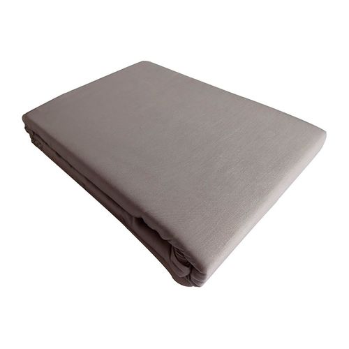 Drap Plat 270x300 Cm Satin De Coton Gris