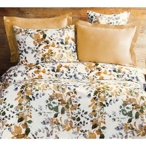 Housse De Couette + Taies Oreiller 240x220 Cm Satin De Coton "vienna"