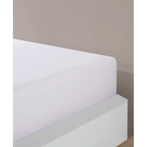 Drap Housse Jersey 160x200 Cm 100% Coton Blanc