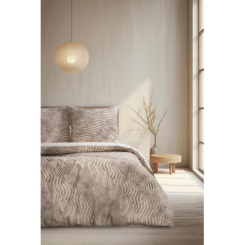 Housse De Couette + Taies D'oreiller 240x220 Cm "delda" Coton Imprimé.