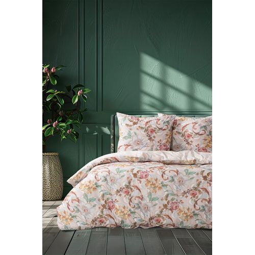 Housse De Couette + Taies D'oreiller 240x220 Cm "isabella" Coton Imprimé.