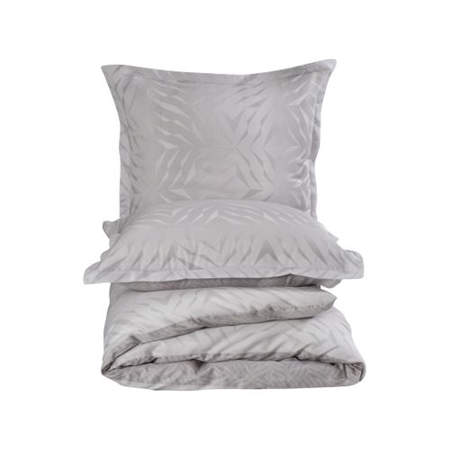 Housse De Couette + Taies D'oreiller 200x200 Cm Satin De Coton "duff"