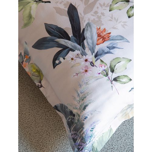 Parure De Lit  2 Personnes  240x220 Cm Satin De Coton Imprimé