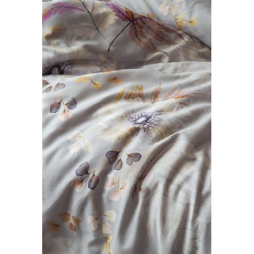 Parure De Lit  2 Personnes  240x220 Cm Satin De Coton Imprimé