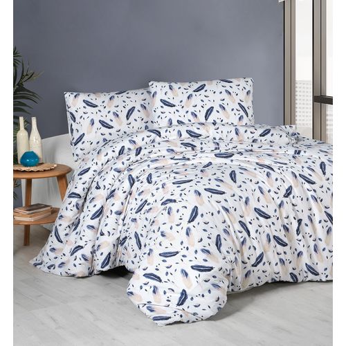 Parure De Lit  2 Personnes  200x200 Cm Coton Imprimé