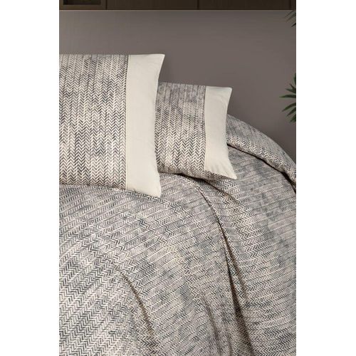 Parure De Lit 1 Personne 140x200 Cm Coton Imprimé