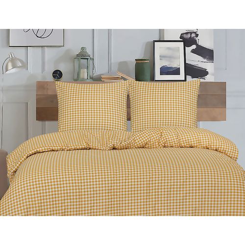 Parure De Lit 2 Personne 200x200 Cm Coton Imprimé