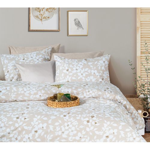 Parure De Lit  2 Personnes  200x200 Cm Coton Imprimé