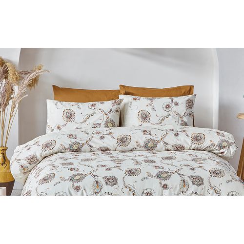 Parure De Lit 2 Personnes 240x220 Cm Coton Imprimé