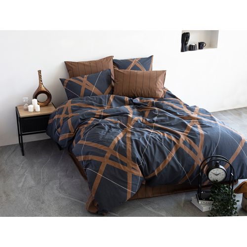 Parure De Lit  2 Personnes  240x220 Cm Coton Imprimé