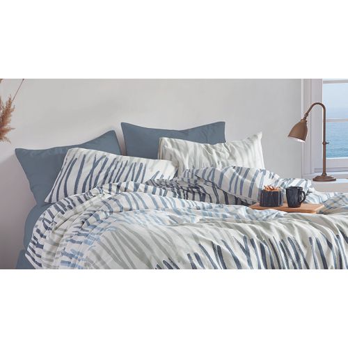 Parure De Lit 2 Personnes 200x200 Cm Coton Imprimé