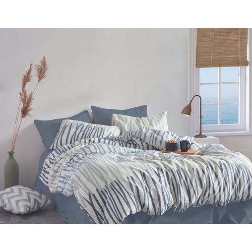 Parure De Lit 2 Personnes 200x200 Cm Coton Imprimé