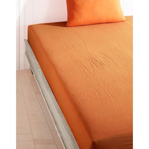 Drap Housse 140x190 Cm Gaze De Coton