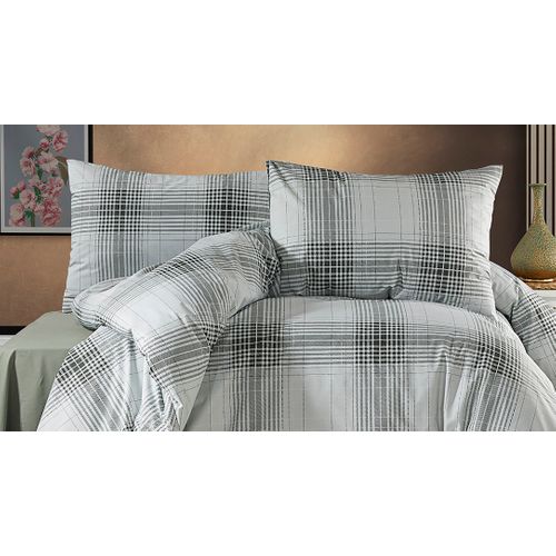 Parure De Lit 2 Personnes 240x220 Cm Coton Imprimé