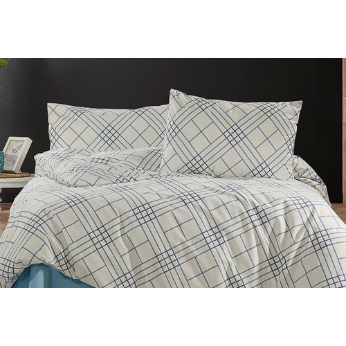 Parure De Lit 1 Personne 140x200 Cm Coton Imprimé